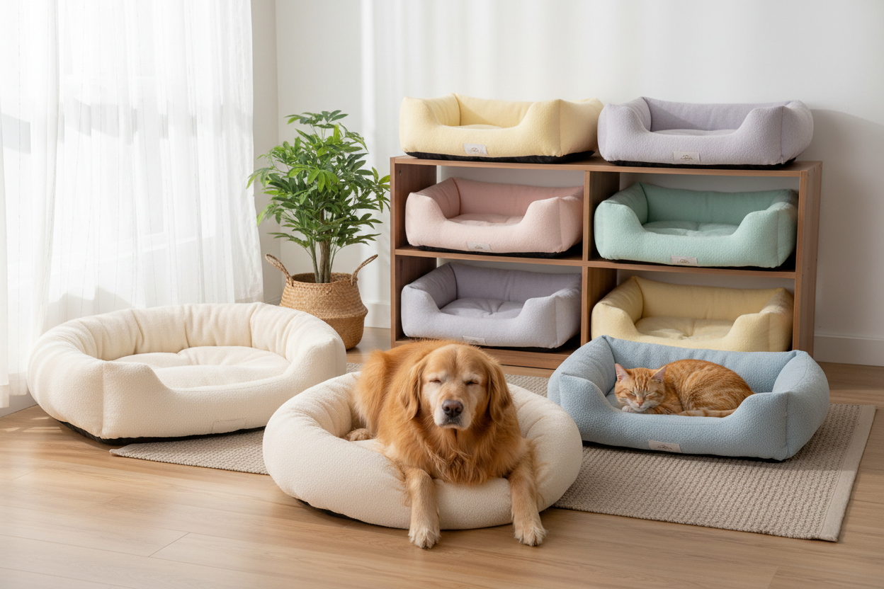 Pet beds and comfort collection for dogs and cats
