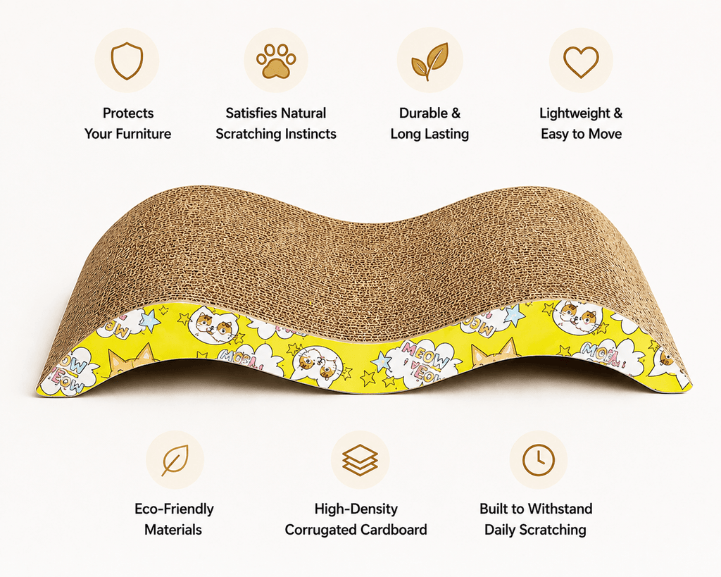 Cat Scratching Board to Protect Your Furniture