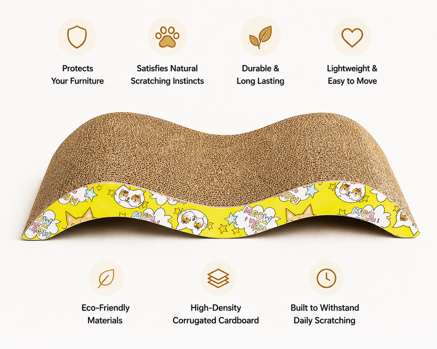 Cat Scratching Board to Protect Your Furniture