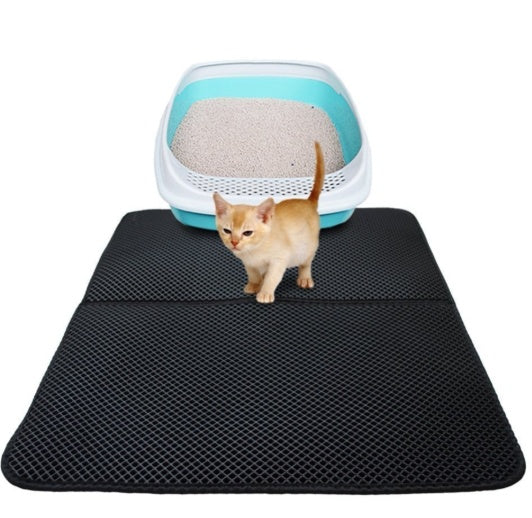 Premium cat litter catcher mat for cleaner floors and easy maintenance