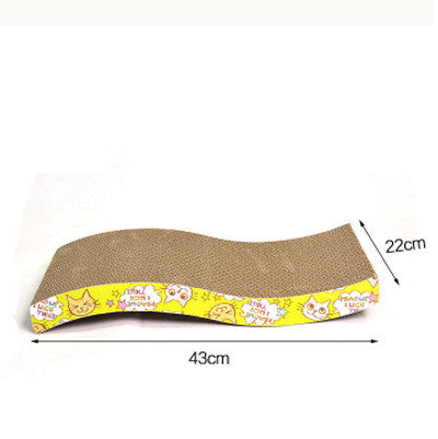 Furniture-protecting cat scratching board for kittens and adult cats