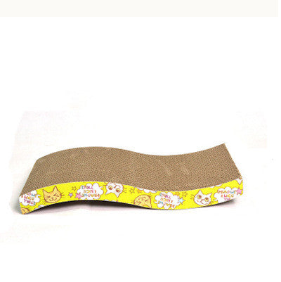 Premium wave cat scratching board made from durable corrugated cardboard
